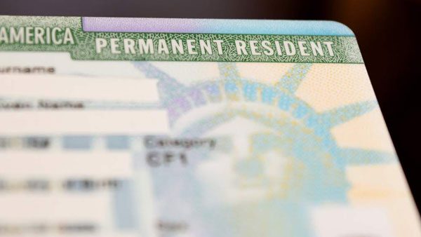 Condiciones para recibir tu “green card” por correo
