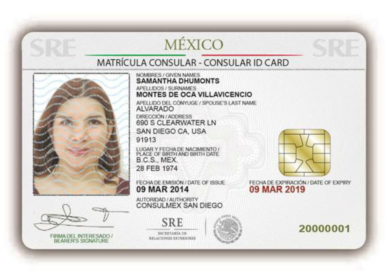 Que Es Una Matricula Consular