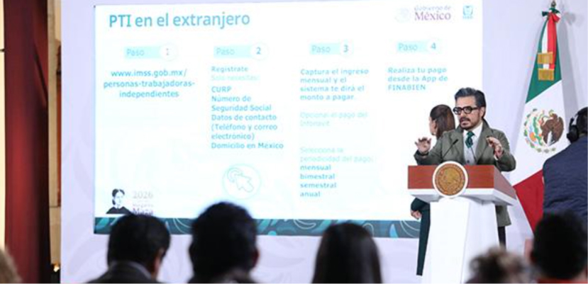 Más de 19 mil mexicanos en el extranjero cotizan al IMSS a través del Programa de Trabajadores Independientes