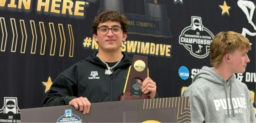 El clavadista mexicano Emilio Treviño, logra campeonato de NCAA